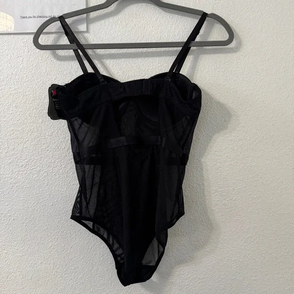 Black Fuchsia Gold Sequin Geometric Mesh Bodysuit NWT Small Art Deco Glam - Picture 3 of 6